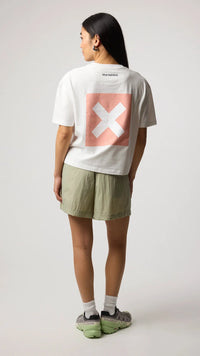 CAMISETA MUJER NATURE BLANCA