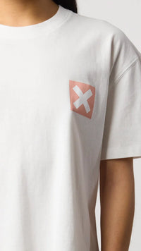 CAMISETA MUJER NATURE BLANCA