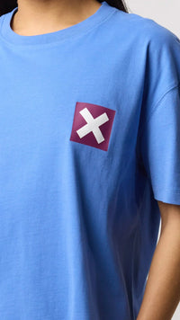 CAMISETA MUJER NATURE JAY BLUE