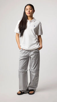 POLO PATCH BLANCO