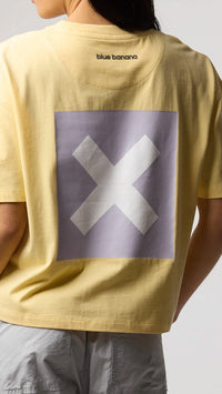 CAMISETA MUJER NATURE LIGHT YELLOW