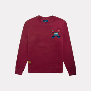 SUDADERA CLASSIC BURGUNDY