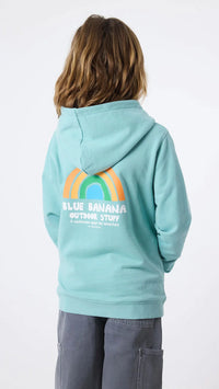 SUDADERA CON CAPUCHA KIDS RAINBOW ACQUA