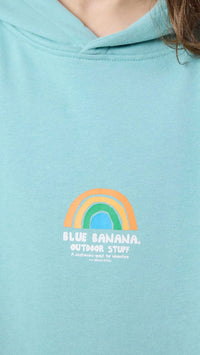 SUDADERA CON CAPUCHA KIDS RAINBOW ACQUA