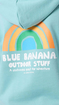 SUDADERA CON CAPUCHA KIDS RAINBOW ACQUA