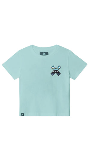 PLAYERA KIDS CLASSIC ACQUA