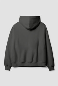 SUDADERA CON CAPUCHA NATIVE ANTRACITA