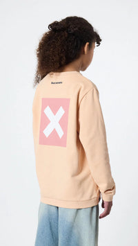 SUDADERA KIDS NATURE APRICOT