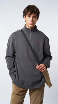 SUDADERA HALF ZIP REEF ASH