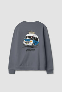SUDADERA ROAD ASH