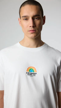 CAMISETA RAINBOW BLANCA