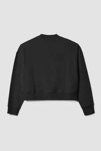 SUDADERA MUJER HEART NEGRA
