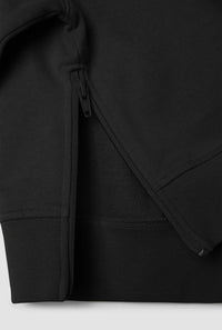 SUDADERA MUJER HEART NEGRA