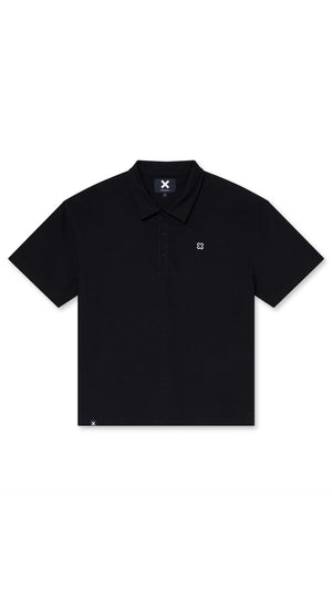 POLO PATCH NEGRO