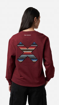 SUDADERA CLASSIC BURGUNDY