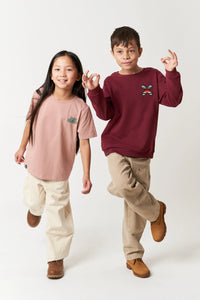 SUDADERA KIDS CLASSIC BURGUNDY