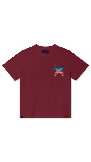 PLAYERA CLASSIC BURGUNDY