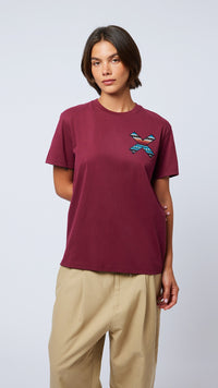 PLAYERA CLASSIC BURGUNDY