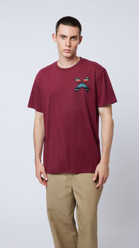 PLAYERA CLASSIC BURGUNDY