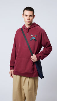 HOODIE CLASSIC BURGUNDY