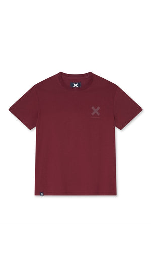 CAMISETA KARMA BURGUNDY