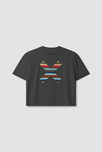 CAMISETA MUJER CLASSIC ANTRACITA