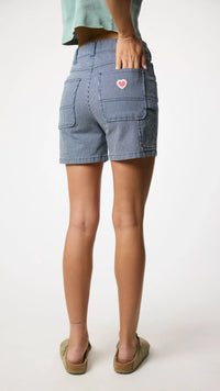 PANTALÓN CORTO MUJER POPEYE AZUL MARINO