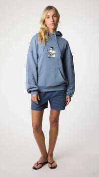 SUDADERA CON CAPUCHA WIPEOUT SKY BLUE