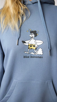 SUDADERA CON CAPUCHA WIPEOUT SKY BLUE