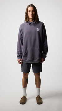 SUDADERA CON CAPUCHA NATURE CHALKBOARD GREY