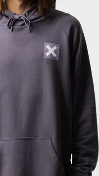 SUDADERA CON CAPUCHA NATURE CHALKBOARD GREY