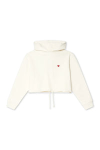 SUDADERA CON CAPUCHA MUJER HEART BLANCA