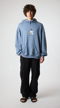 SUDADERA CON CAPUCHA WIPEOUT SKY BLUE