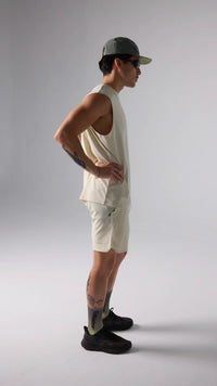 CAMISETA SIN MANGAS ACTIVE DUSTY CREAM