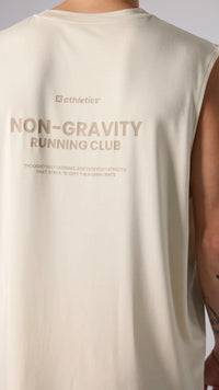 CAMISETA SIN MANGAS ACTIVE DUSTY CREAM