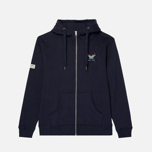 NAVY NEDERLAND FULL ZIP HOODIE