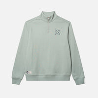 MINT REEF HALF ZIP CREW