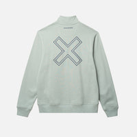 MINT REEF HALF ZIP CREW