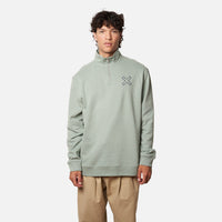 MINT REEF HALF ZIP CREW