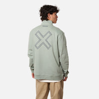 MINT REEF HALF ZIP CREW