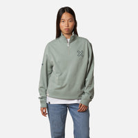 MINT REEF HALF ZIP CREW