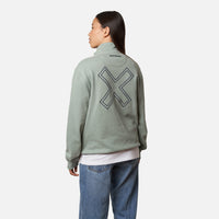 MINT REEF HALF ZIP CREW