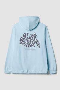 SUDADERA CON CAPUCHA FERN ICE BLUE