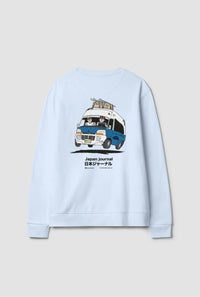 SUDADERA ROAD ICE BLUE