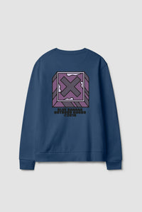 SUDADERA FONT IMPERIAL BLUE