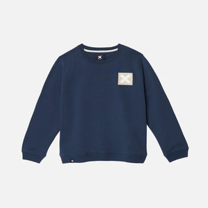 SUDADERA KIDS NATURE IMPERIAL BLUE