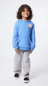 SUDADERA CON CAPUCHA KIDS NATURE JAY BLUE