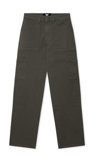 PANTALÓN CARGO MUJER HEART CAQUI