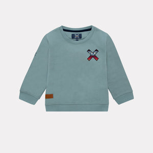 SUDADERA KIDS CLASSIC MENTA