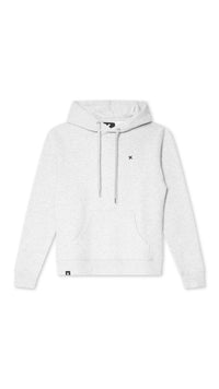 HOODIE PATCH LIGHT GREY MELANGE